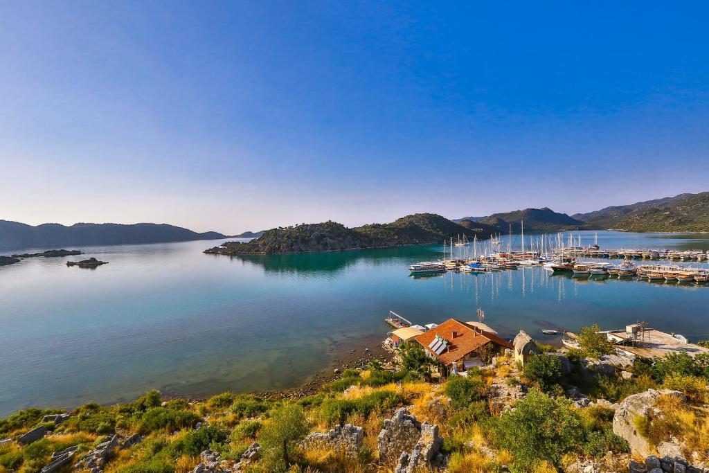 Kekova Theimussa Hotel Kaleucagız Exterior foto