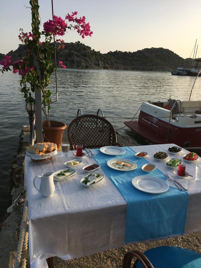 Kekova Theimussa Hotel Kaleucagız Exterior foto