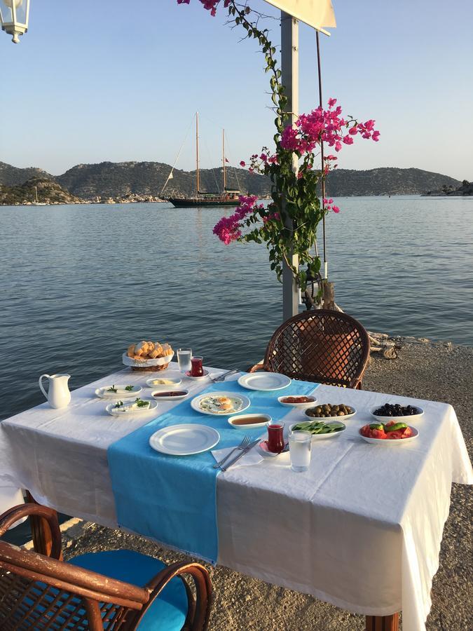 Kekova Theimussa Hotel Kaleucagız Exterior foto